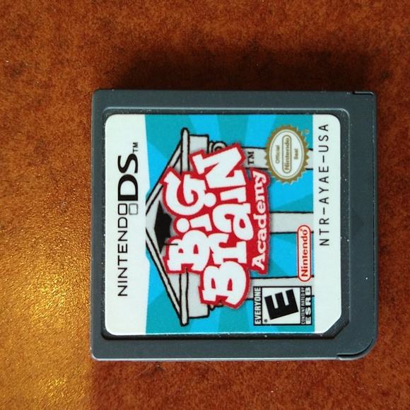 Nintendo DS, Big Brain Academy game, used, no case - Picture 1 of 2
